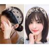 Synthetic Half Headband Wig Korean style Women Hair Hoop Short Straight Headband Wig  Female