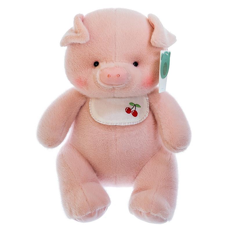 Cartoon Niedliche Plüschtiere für Kinder Tröstendes Braunes Hundekissen Büro Weißes Kaninchen Ornamente Geburtstagsgeschenk