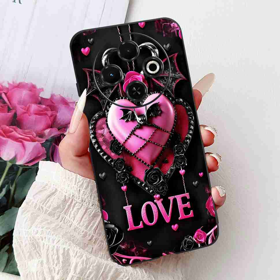 2024 For Tecno Spark 30C KL5 Phone Case For Tecno Spark 20C 30C Case Shockproof Cover Spark20C Cool Dargon Pattern