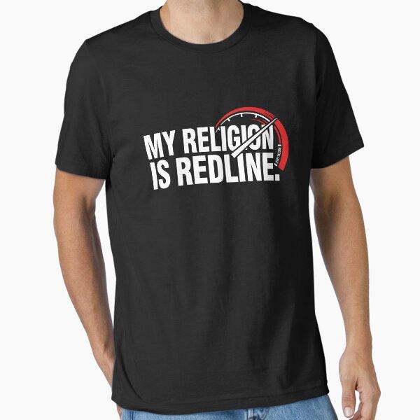 

Men Casual Shirts Short Sleeves My Religion Is Redline Black Tees Oversized T-shirts XXXL чорний