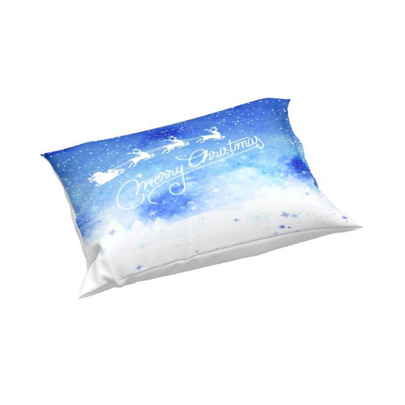 Christmas Gift 3D Digital Printing Kit Quilt Cover Three-Piece Set