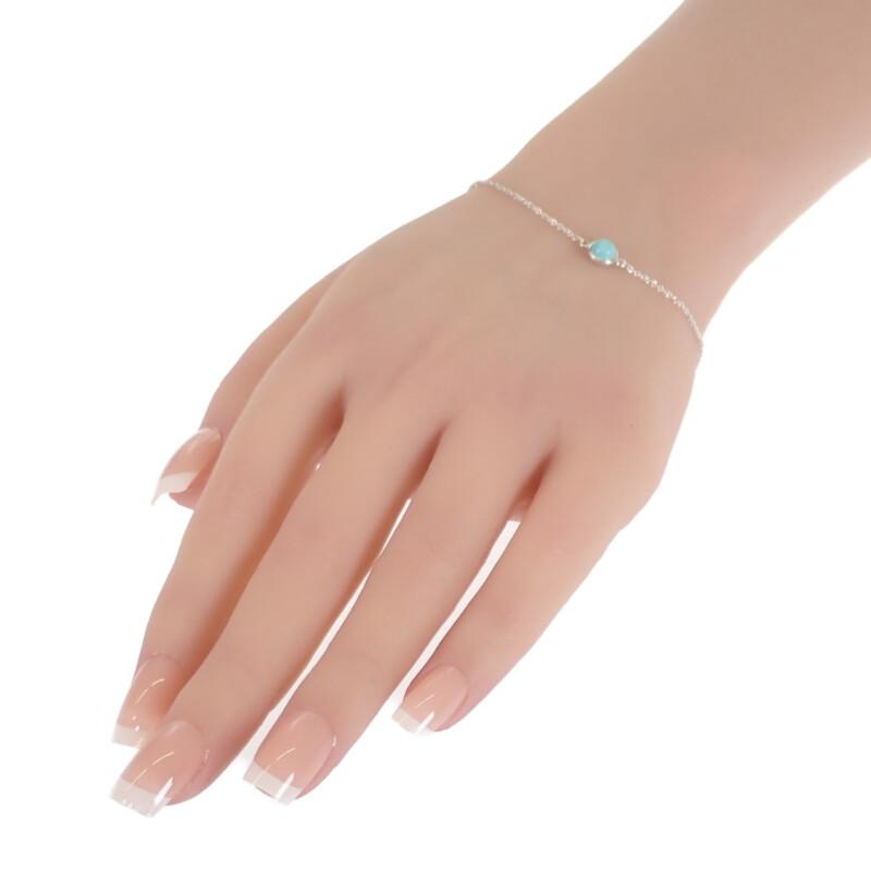 TIFFANY&Co. 60140520 bracelet Silver925/Turquoise Women