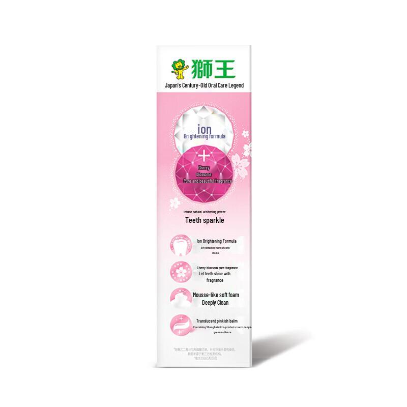 Lion Blossom White Cherry Blossom Whitening Toothpaste