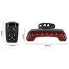 Bike Turn Signals Remote Bicycle Indicator Rear Light USB Cycling Taillight