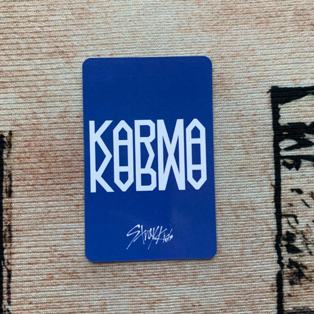 [USED] StrayKids USA KARMA TARGET Bang Chan Bonus Trading Card