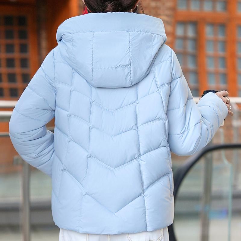 Women's Coats Winter Short Parkas Hooded Loose Thick Warm Women Jackets