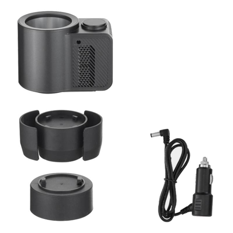 Precise Heating Cooling Cup 12V Car Smart 2-In-1 Heating Cooling Cup With Temperature Display 1 Set