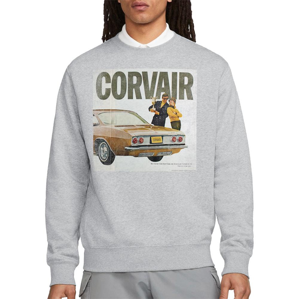 Chevrolet Unisex Adult Corvair Ad Heather Sweatshirt