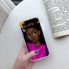 RP57 Poppin Black Girl Phone Case for Motorola Moto G40 G04 G05 One Ace Action  Fusion + Plus Hyper Macro Vision Zoom