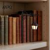 Decorative Chandelier Style Lamp Ghost Bookshelf Light Retro Lantern for Library Decor Warm LED Glow Night Light Reading Book Lovers Gothic Fantasy
