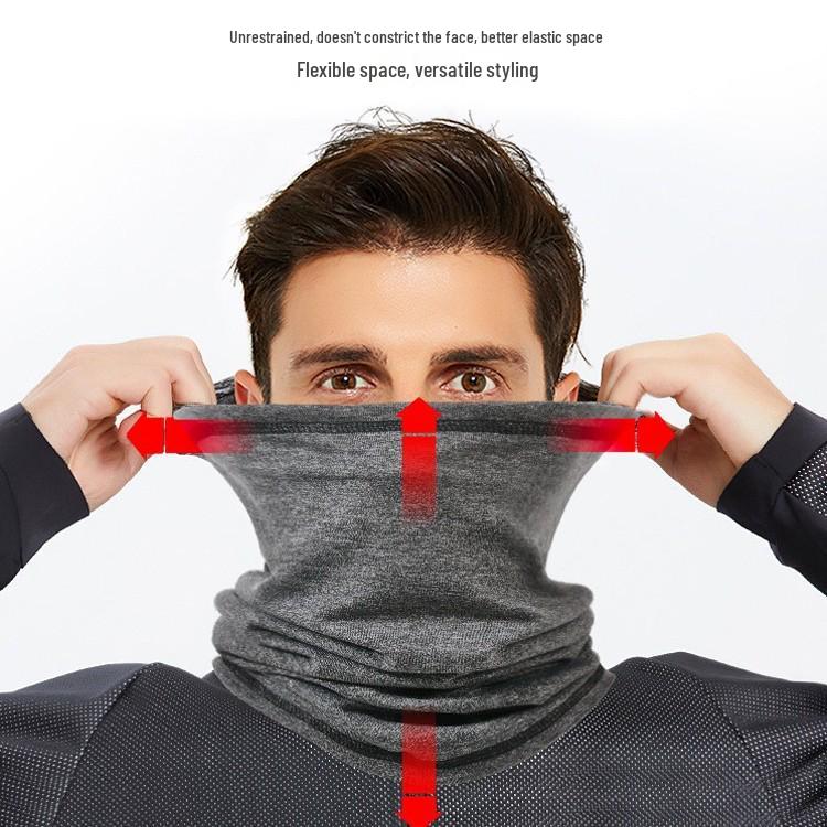 Unisex Outdoor Thermo-Fleece Nackenwärmer & Gesichtsmaske für Skifahren, Radfahren und Wandern