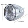Fashion Bicycle Headlight with 7 LEDS, Safety Light, Retro, Classic, Front Fog