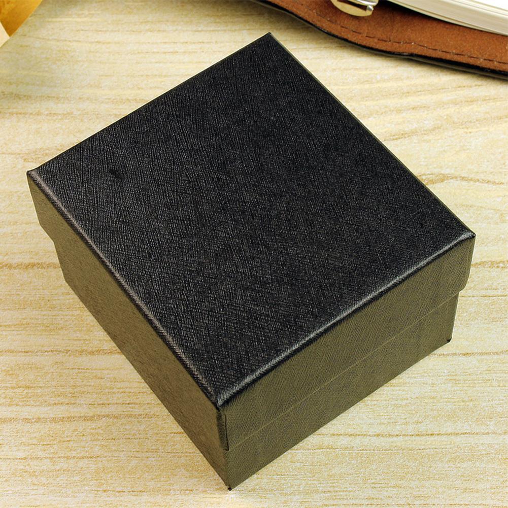 Jewelry Watch Box Case Display Watch Holder with Foam Pad Inside Present Gift Box