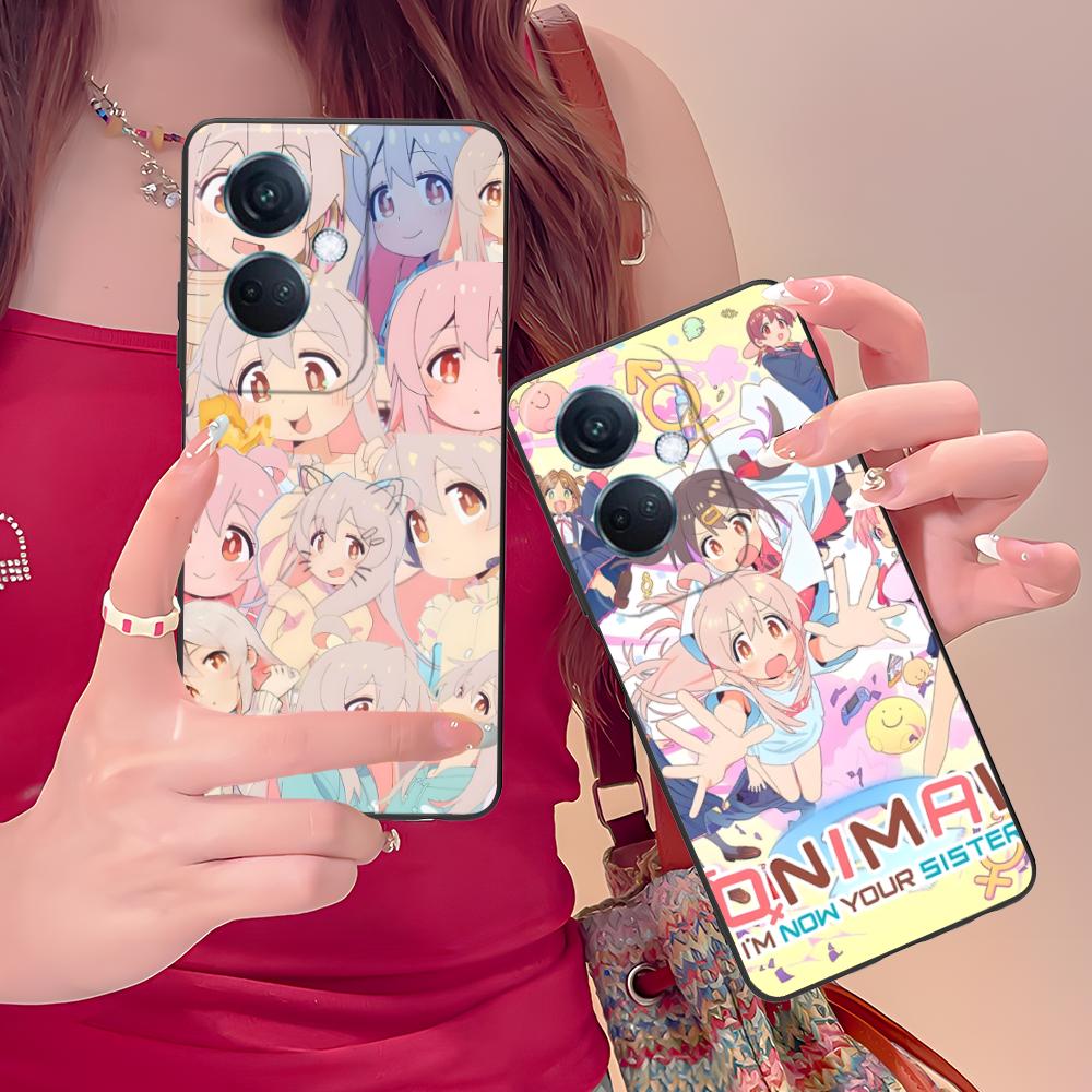 Anime Mahiro Oyama Onimai Phone Case for OPPO Find X9 X8 X7 X6 X5 X3 X2 Plus S Pro Ultra Lite Colorful Printing Cover Luxury