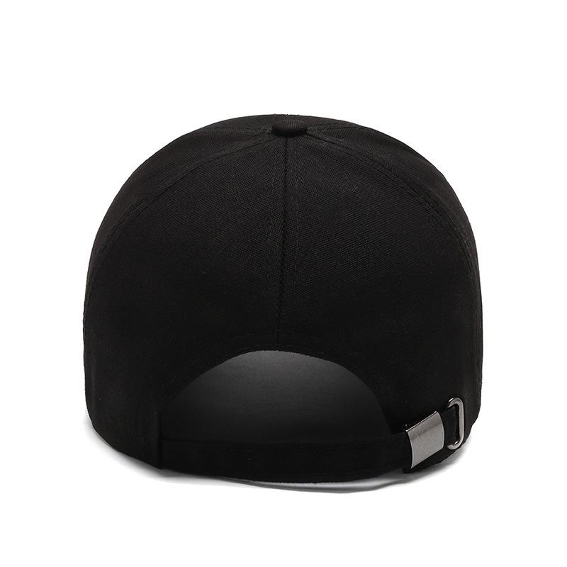 New Men's Middle-aged and Old Baseball Cap Spring and Autumn Outdoor Fashion Visor Casual Canvas Alphabet Cap