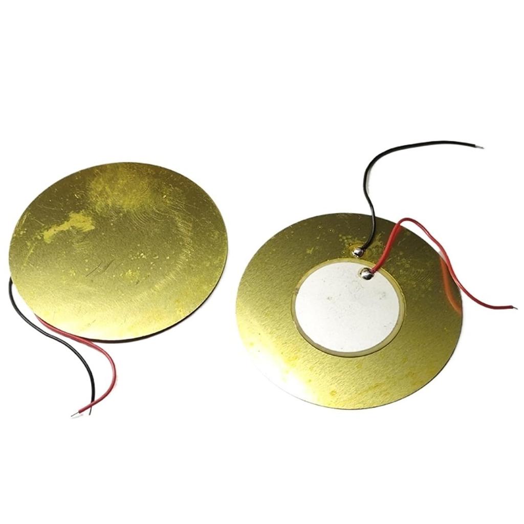 10pcs 50MM Piezoelectric Piezo Ceramic Wafer Plate Sounder Sensor Dia 50MM for Buzzer Loudspeaker