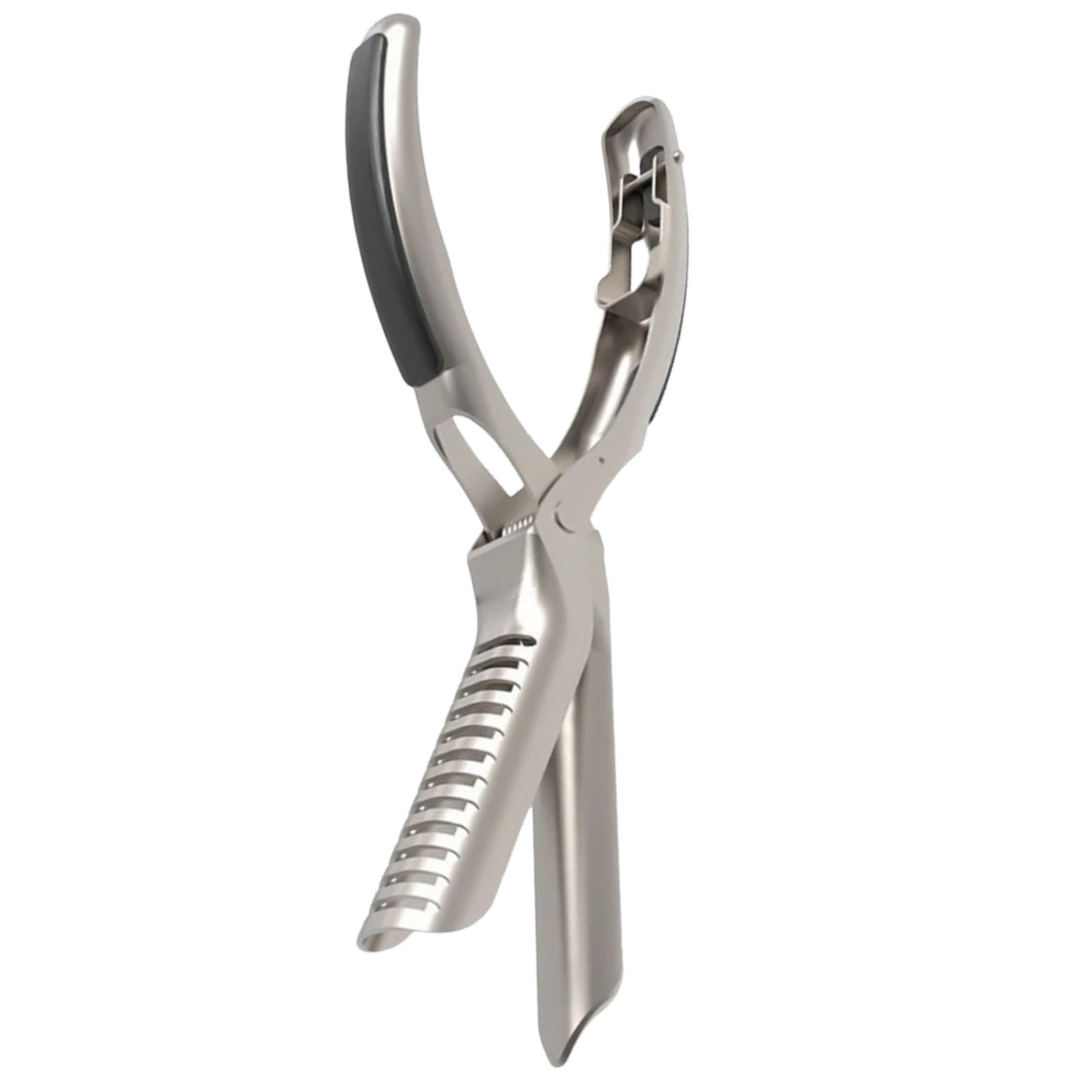 

Профессиональный кухонный гаджет для снятия пленок с ребер барбекю, стальная конструкция для идеального удаления мембраны с ребер, эргономичный инструмент-зажим 1