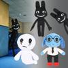 Interesting Ron Stalker Ghost Ratthew Plush Toy Animal Hospital Game Merch Soft Stuffed Doll Collectible Birthday Gift for Fans