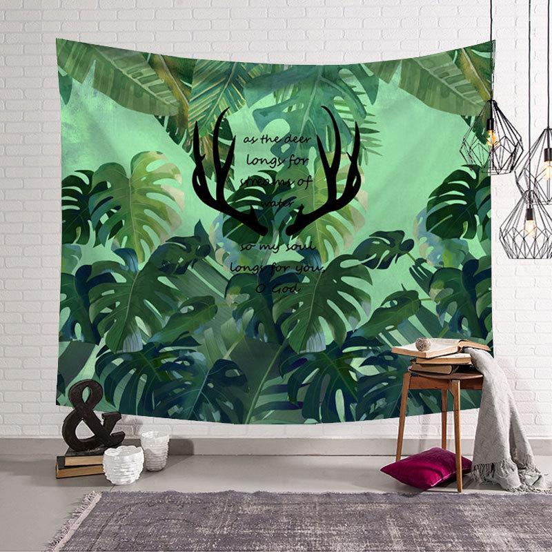 INS Hintergrundtuch, Schlafzimmerwandtuch, Wohnheimrenovierung, Bettseitige Dekorationsmalerei, Wandteppich, Wohnzimmer-Hängetuch