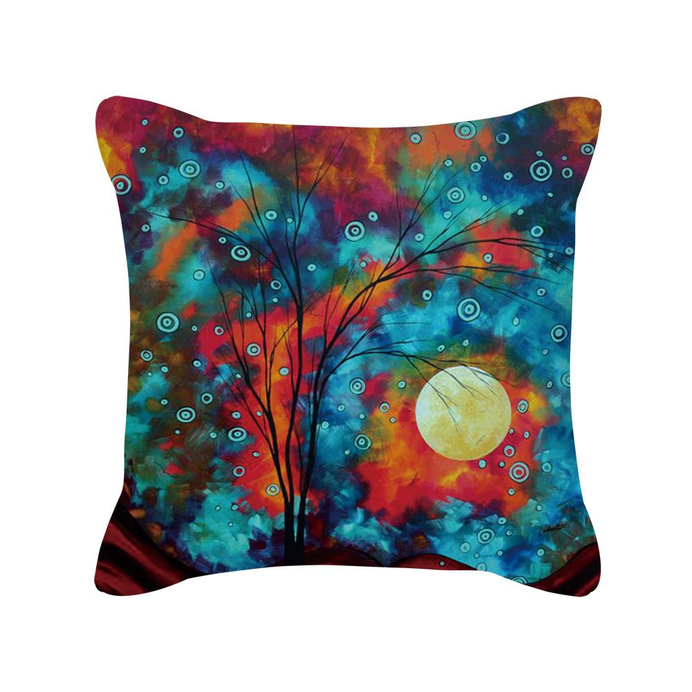 Nordischer Ins Schlichter Stil Kissenbezug Van Gogh Ölgemälde Aquarelldruck Kissenbezug Neues Zuhause