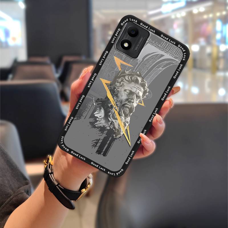 Anti-knock Soft Case Phone Case For TCL 305i/5164D TPU Back Cover Durable Fashion Design Cute Protective Full Wrap