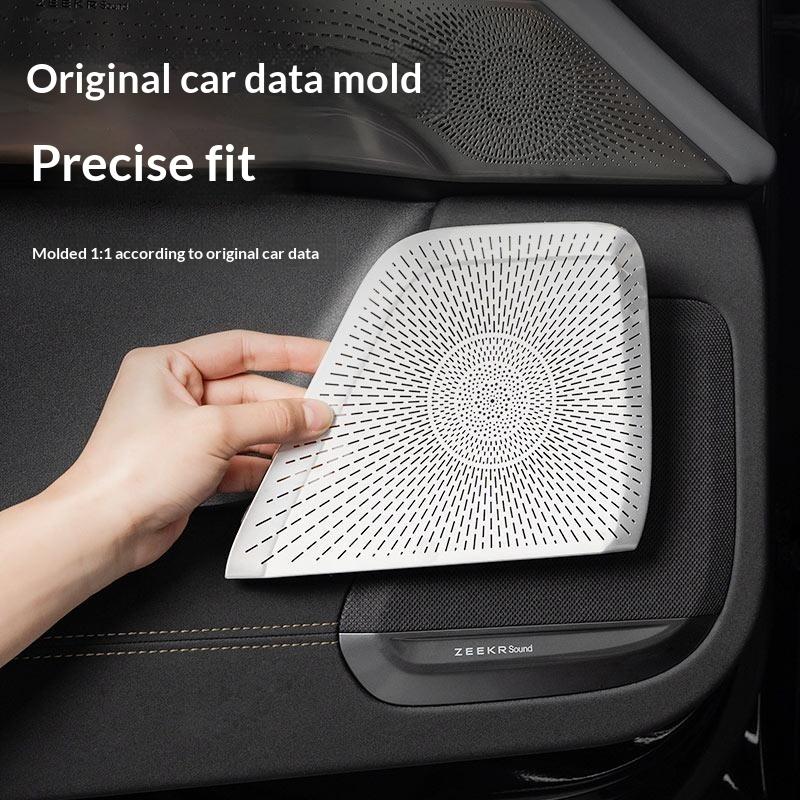 Fit For ZEEKR 7X Car Door Subwoofer Grill Car Audio Speaker Protective Cover