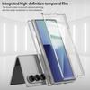 For Samsung Galaxy Z Fold 7 Magnetic Case, Full Body Shockproof Slim Cover with Built-in Screen Protector and Hinge Protection