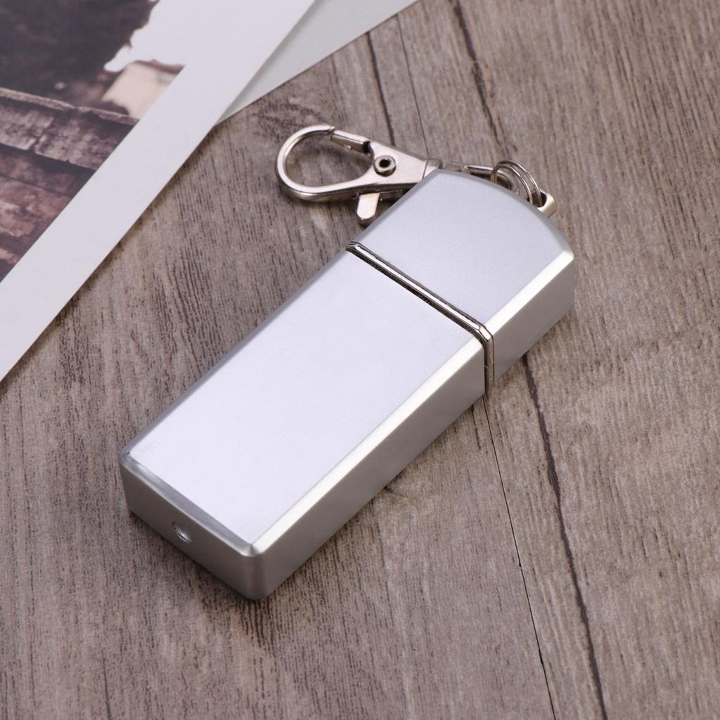 Portable Ashtray Holder Mini Ash Holder Portable Ashtray For Outdoor Travel Cigarette Case Pocket Smoking Tray Silver