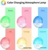LED Sunrise Alarm Clock with FM Radio & Seven-Color Night Light