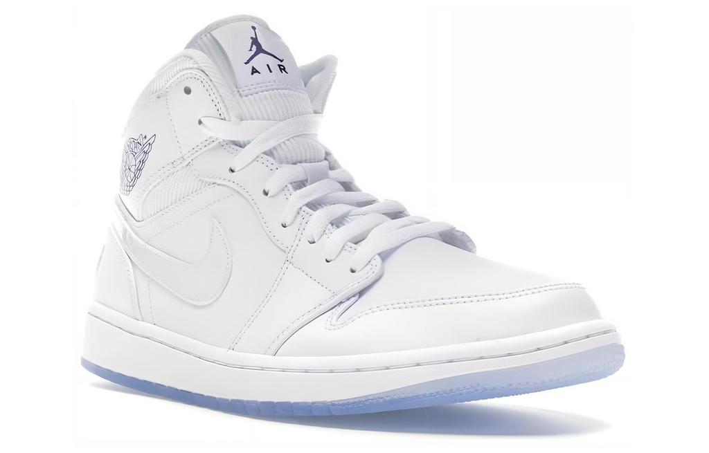 Jordan 1 Mid Pure White BQ6578-100