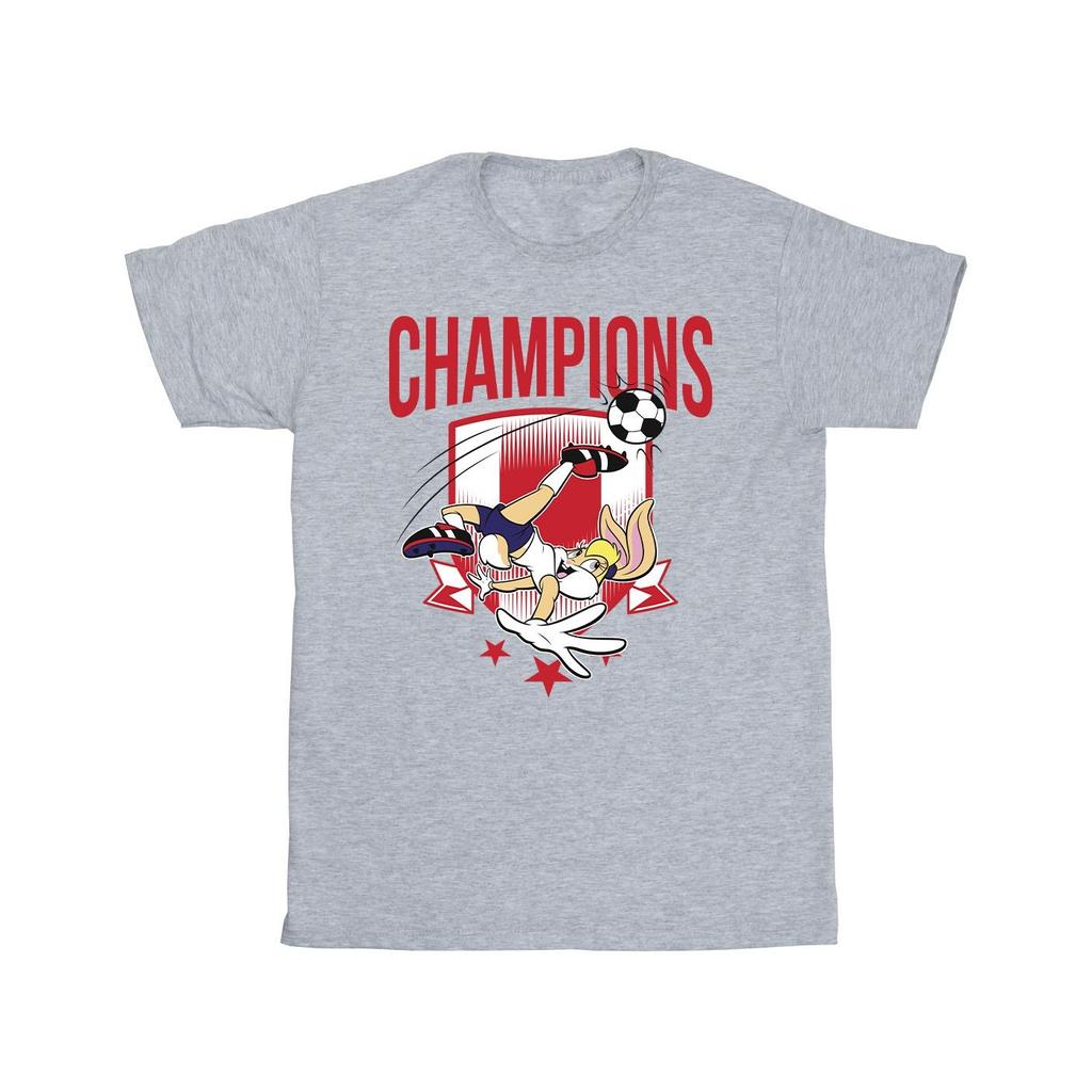 Looney Tunes Mens Lola Football Champions T-Shirt