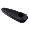 For 2011-18 Toyota Sienna Front Seat Armrest Cover Trim Black Synthetic Leather