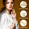 2pcs Letter Brooch Pins Crown Initial Rhinestone Alphabet A-W Letter Lapel Badges Pin for Women Suits Dress Coat Clothes Craft