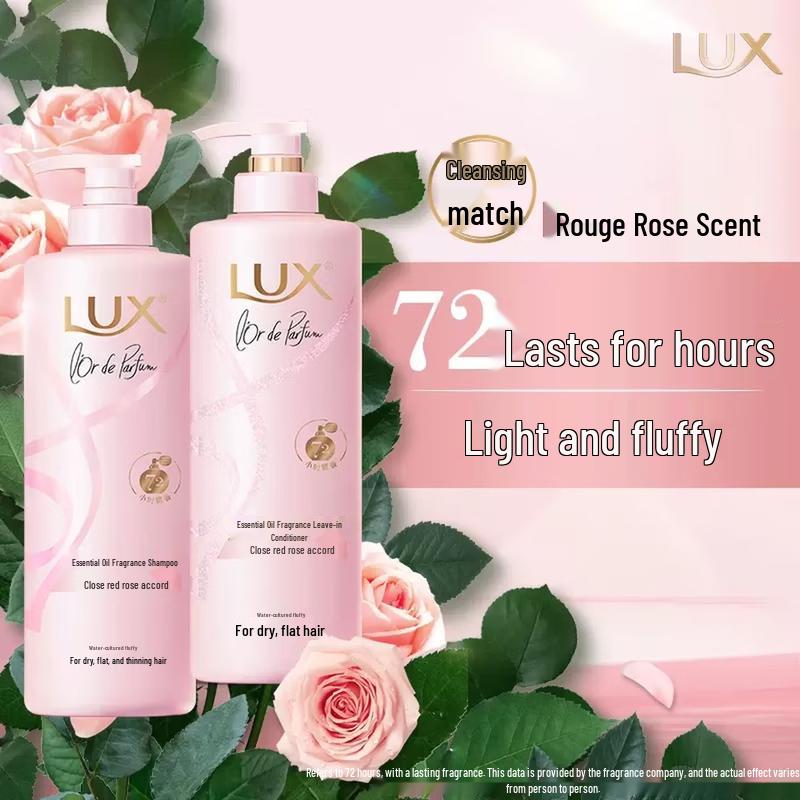 LUX Rose Fragrance Shampoo & Conditioner Set