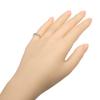 CARTIER Ballerina curve Ring Pt950Platinum/diamond #4.1(US Size) 3g Women Used