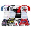 Martial Arts Training Suit Adults Kids Muay Thai Sanda Fighting Boxing Practice Gear