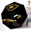 Printed L-Lamborghini logo Folding Umbrella,Outdoor,Leisure,And Travel Umbrella,Durable Umbrella Fabric,Birthday And Holiday Gift