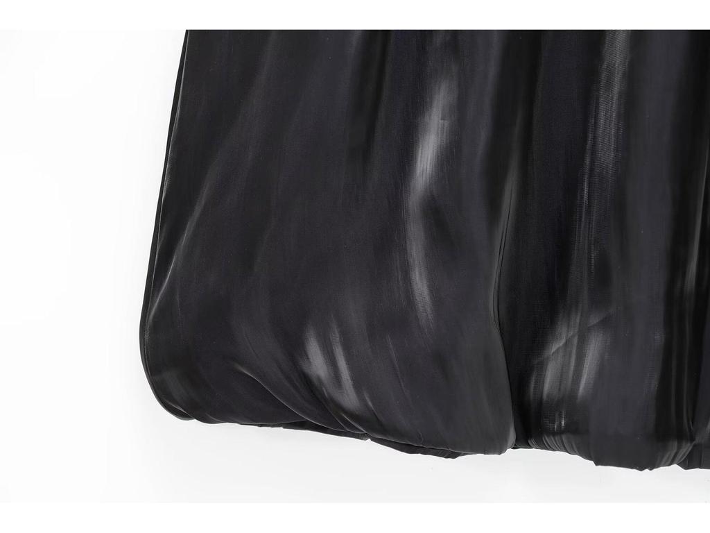 2024 Winter Women's European & American Style Loose Lantern Skirt Evening Dress