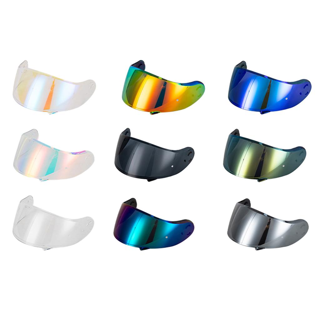 Motorcycle Helmet Lens Anti Fog Coating & Easy Installation Clear Vision Helmet Shield Motorbike Spare for Neotec II