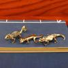 Bronze Animal Figure Vintage Desktop Decoration Decorative Gecko Figure  Home Decor