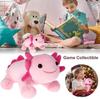 Axolotl Plush Toy 10.8” Soft Cute Axolotl Stuffed Cotton Plush Pillow Kawaii Salamander Animal for Boys Girls Kids Gift