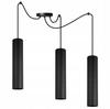 MODERN CEILING HANGING LAMP BLACK LED LAMP