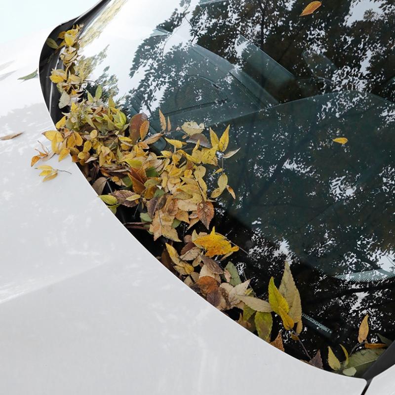 Copertura Parabrezza Auto Universale M/L Foglie Ghiaccio Neve Rete Protezione Tenda Parasole Canale Pioggia Tergicristallo Copertura Polvere