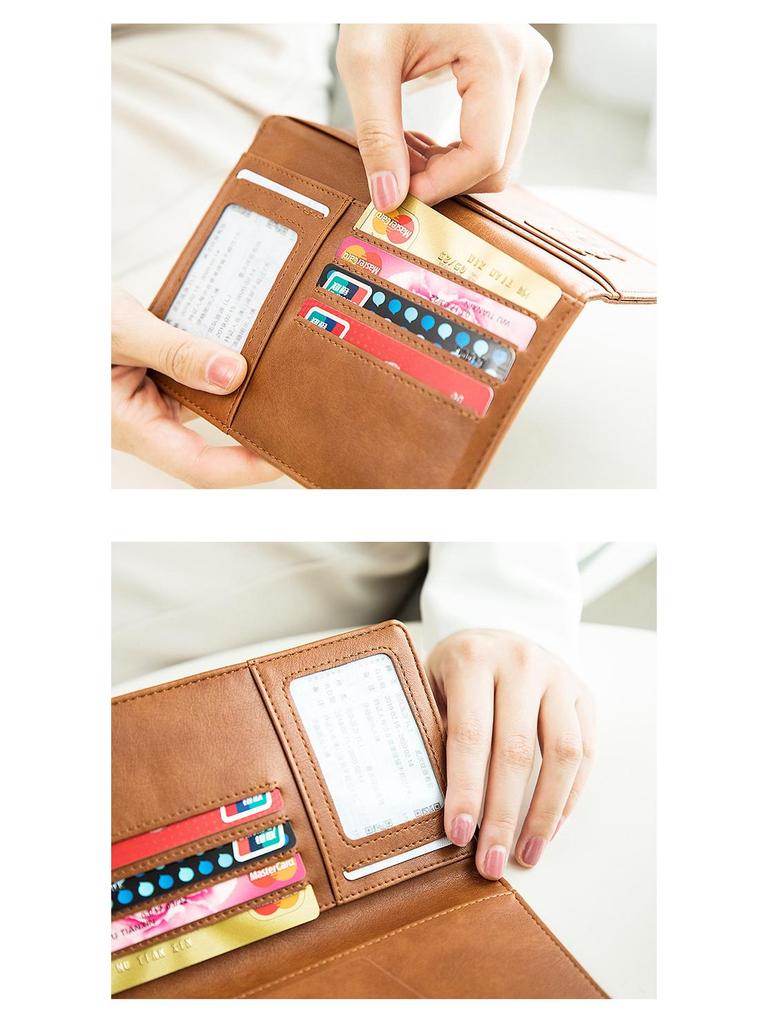 Tao Yin 2024 RFID Anti-Theft Passport & Card Holder - Multifunctional Travel Wallet Bag