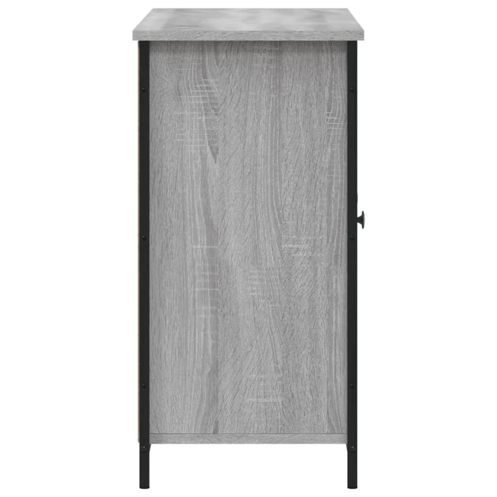 Sideboard Gray Sonoma 100x35x70 Cm Particleboard
