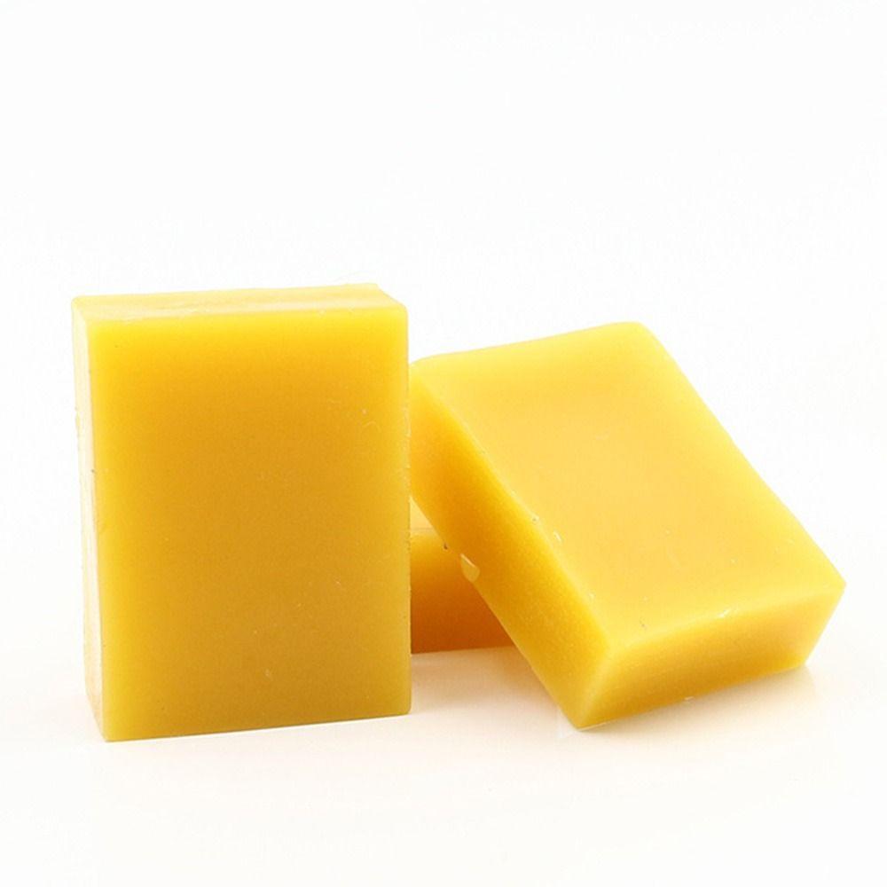 3pcs New Organic Pellets Cosmetics Making DIY Soap Candles Bee Wax Beewax Yellow Beeswax
