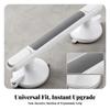 2 Pieces Suction Grab Bar Removable with Cup for Elderly