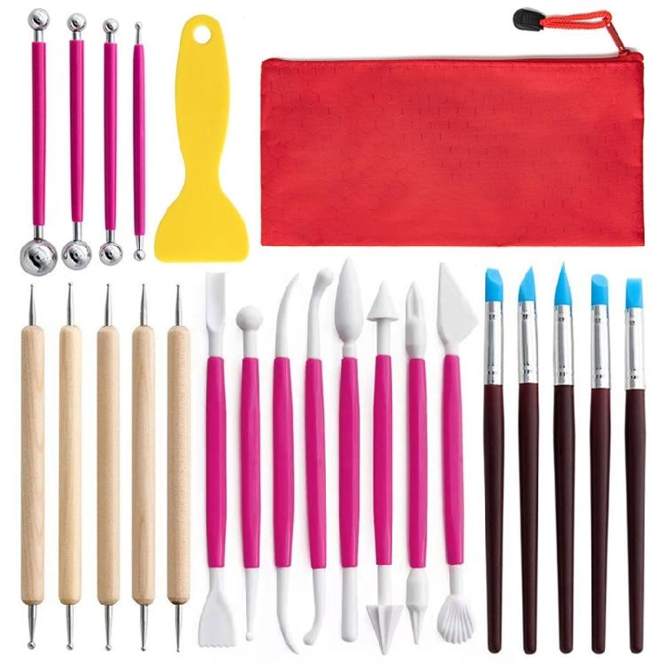 23 Pcs Clay Sculpting Tool Set Pottery Ceramic Tools Clay Carving Tool Set Clay Modelings Tool Set 1