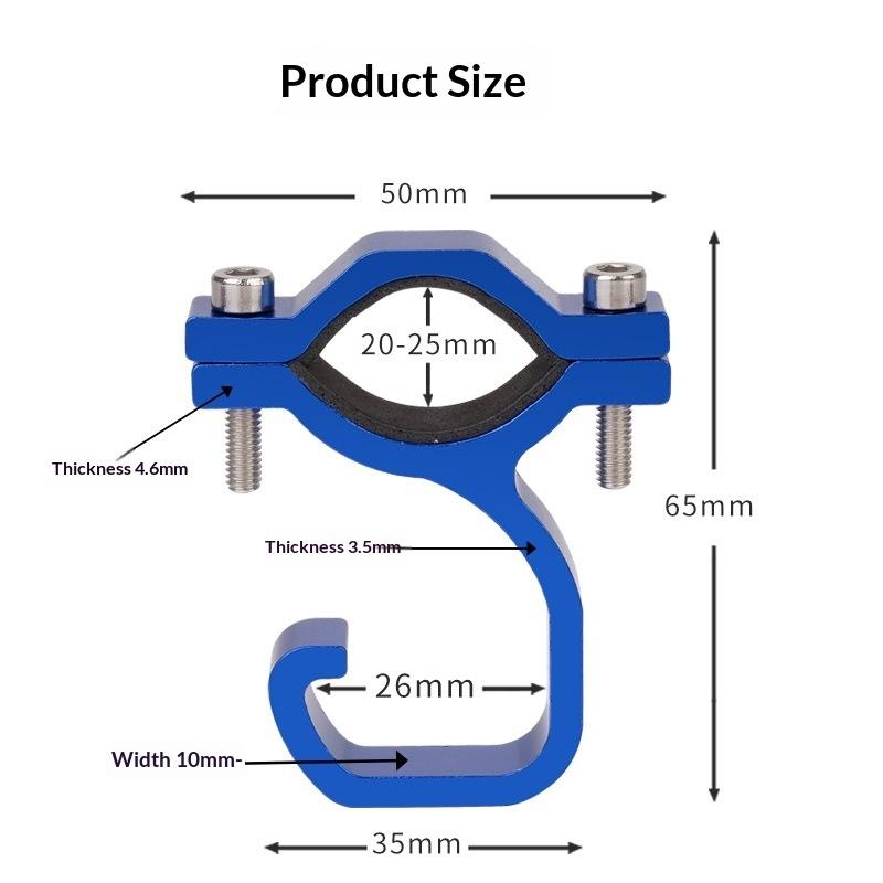 Motorcycle and Bicycle Hanging Hook Replaceable 1PC Multi-function Bag Holder Utility