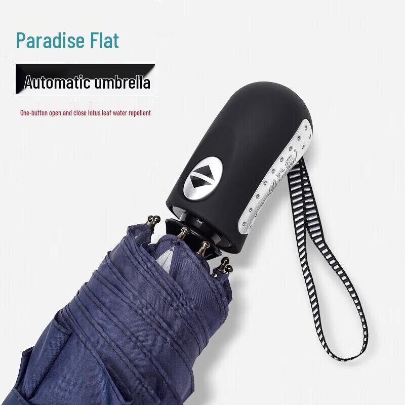 Paradise Full-Automatic Triple-Fold Windproof UV Protection Business Umbrella